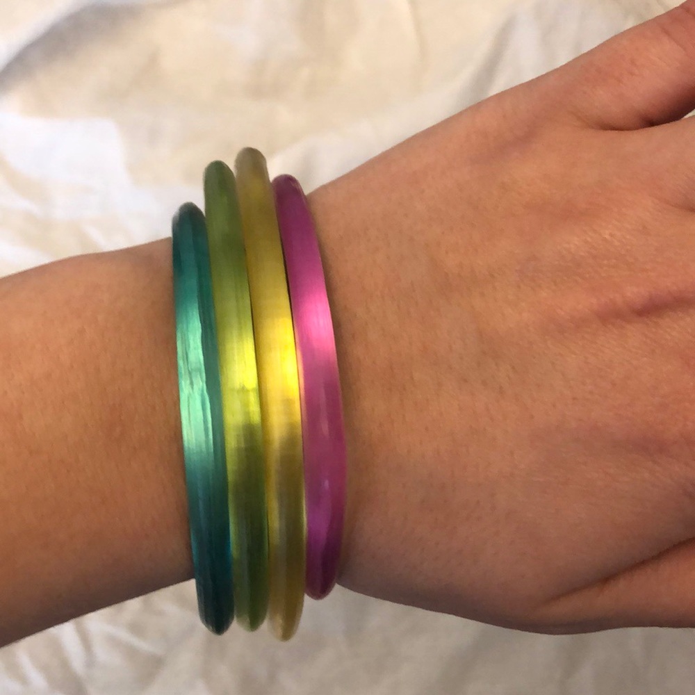 Alexis Bittar bangles set of 4
